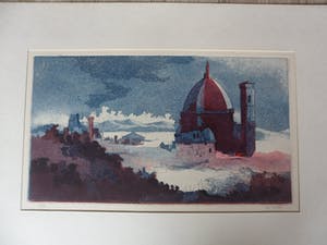 Niet of onleesbaar gesigneerd - Ets/Aquatint. Oosters kopen? Bied vanaf 1!