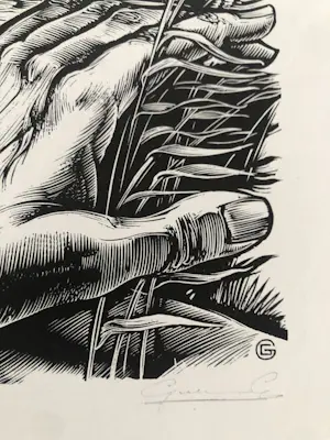 Gerard Gaudaen - 12 houtsnedes in boek: Uit 4 het Scheldeland - 1982 kopen? Bied vanaf 145!