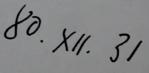 Lucebert - Pentekening: "Staande figuur met opgeheven armen" - 1980 kopen? Bied vanaf 599!