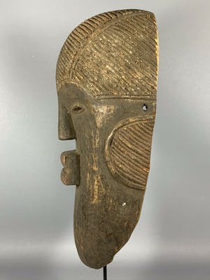 Luba - 200604 - Tribal used African mask from the Luba - Congo. kopen? Bied vanaf 45!
