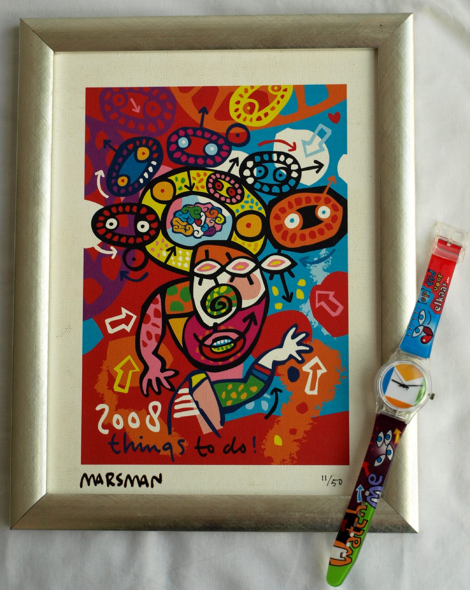 Jean Paul Marsman - Zeefdruk & Horloge , Things to do & Watch me! – 2007 kopen? Bied vanaf 1!