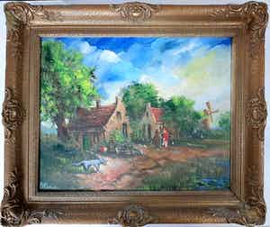 Elena Polyakova - Roodkaapje en grijse wolf verkocht voor € 50!