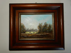 Niet of onleesbaar gesigneerd - landscap, Theo van Veggel (1939) kopen? Bied vanaf 1!