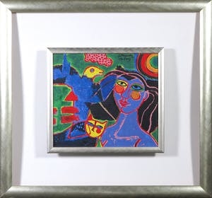 Corneille - Terragravure, Eternal Song of Summer V - Ingelijst kopen? Bied vanaf 250!