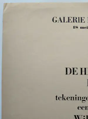 Dirkje Kuik - Affiche Galerie Petit De Held van het Potspel kopen? Bied vanaf 20!