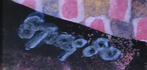 Henk Sparreboom - Gouache, Figuur met ogen dicht kopen? Bied vanaf 1!