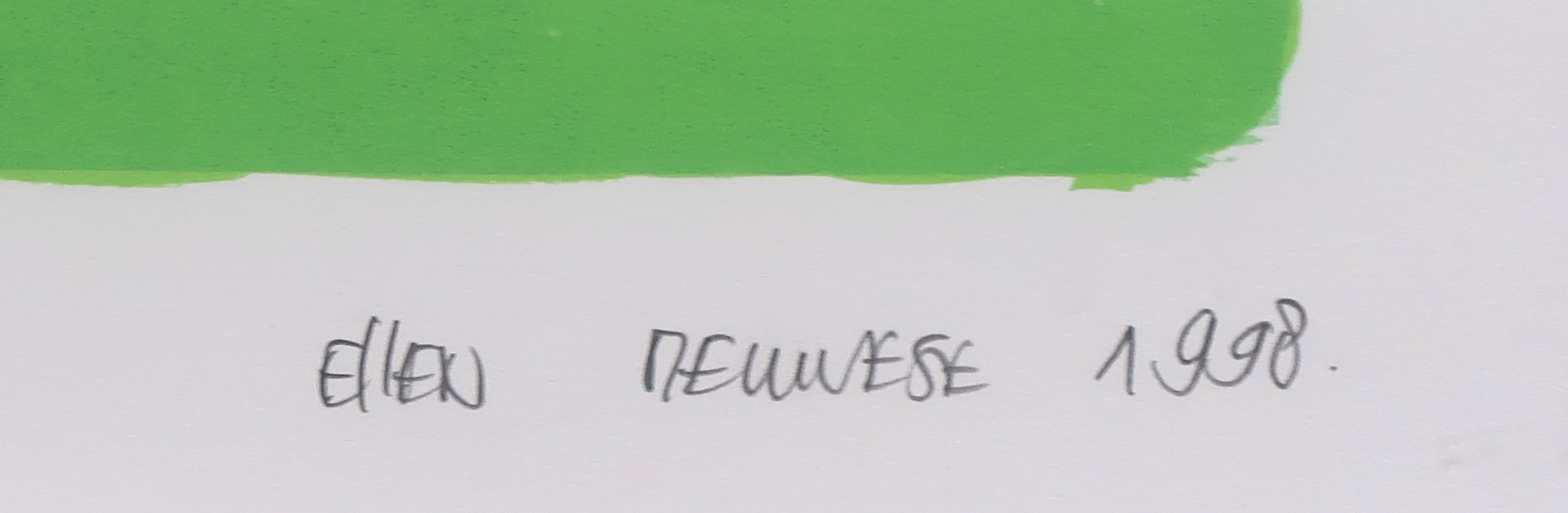 Ellen Meuwese - Zeefdruk, Haan - Ingelijst kopen? Bied vanaf 1!