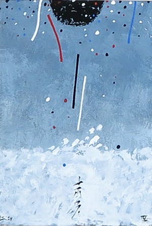 Leon Savelsberg - Gouache op papier, Zonder titel kopen? Bied vanaf 1!
