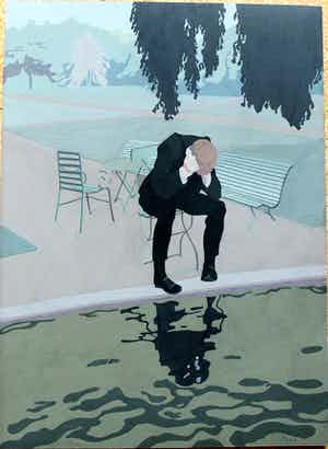 Jacques Neve - desespoir verkocht voor € 65!