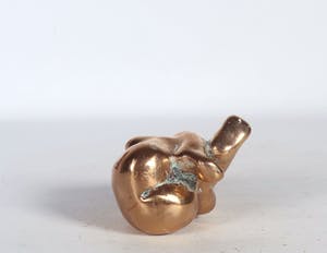 Wim Jonker - Brons, Ineengedoken figuur kopen? Bied vanaf 70!