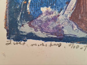 Wim Motz - Zeer kleine oplage (10 ex) handdruk - gesigneerd kopen? Bied vanaf 1!