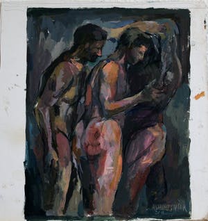 Andrzej Wawrzyniak - Drie mannen - studie kopen? Bied vanaf 75!