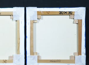 Mylene Vrolijk - Olieverf op doek, Vierluik appels kopen? Bied vanaf 10!