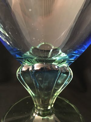 Niet of onleesbaar gesigneerd - Art Nouveau stijl glazen kopen? Bied vanaf 10!