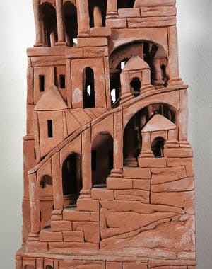 Arie J. Bouter - Terracotta, Toren van Babel (Zeer groot) kopen? Bied vanaf 500!