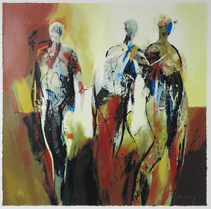 Peter Meijer - Zeefdriuk, Wandeling - Ingelijst kopen? Bied vanaf 50!