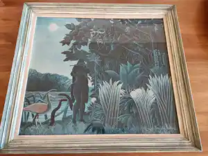 Henri Rousseau - Bijzonder werk La Charmeuse de Serpenst ingelijst verkauft für € 20!