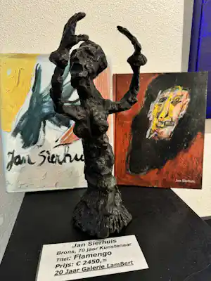 Jan Sierhuis - Flamengo Flamenco Brons verkauft für € 275!
