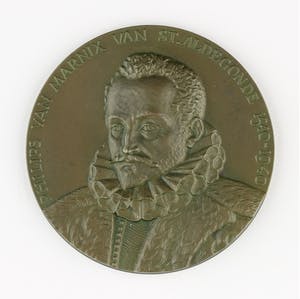 Han Wezelaar - Bronzen penning: Philips van Marnix van Sint Aldegonde, 1940 kopen? Bied vanaf 55!