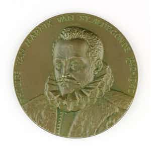 Han Wezelaar - Bronzen penning: Philips van Marnix van Sint Aldegonde, 1940 verkocht voor € 55!