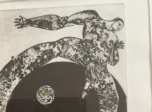 Ans Wortel - Kleur ets, gesigneerd en indelijst kopen? Bied vanaf 145!