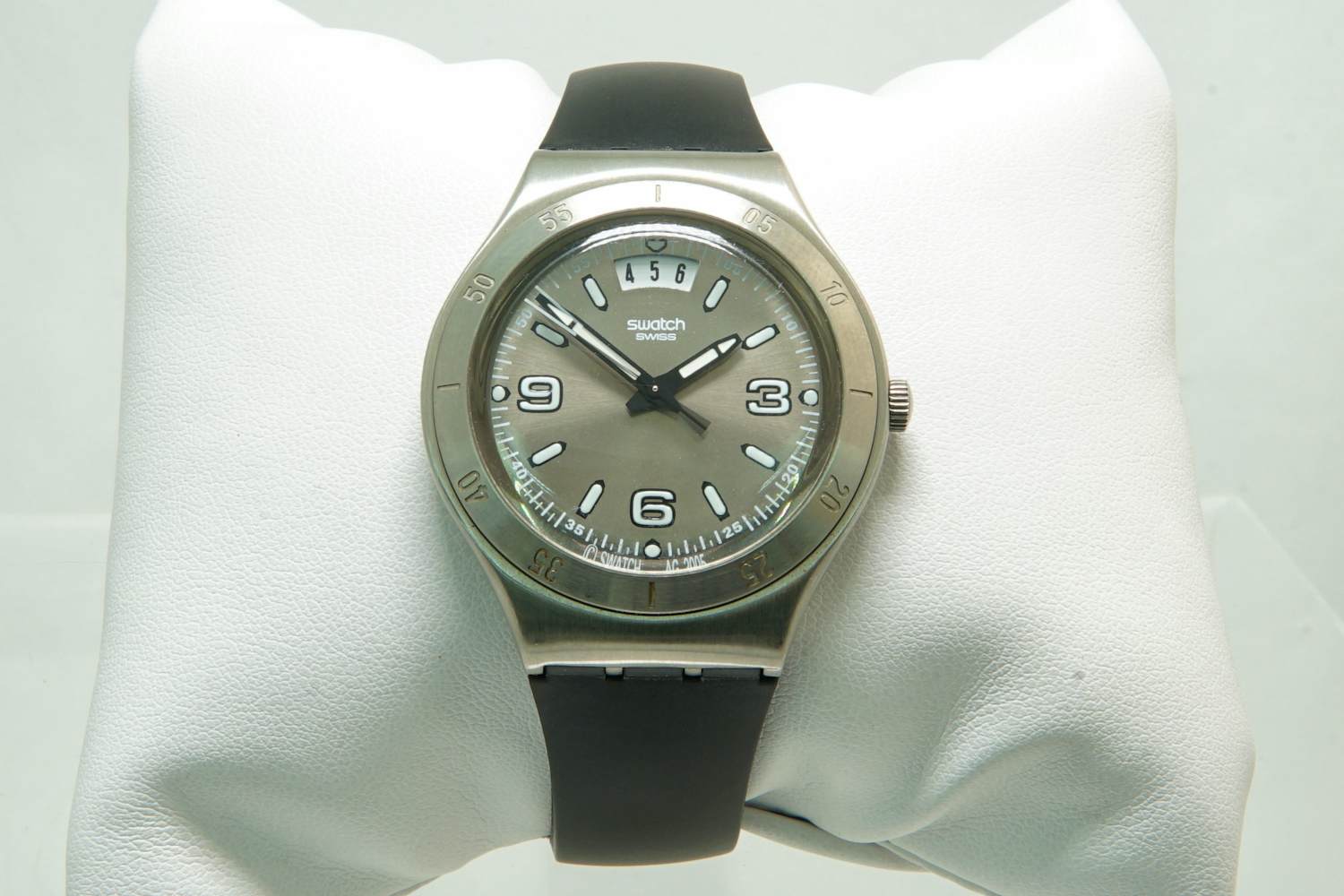 33-  Vintage Swatch Irony YGS445G Work in Progress quartz polshorloge kopen? Bied vanaf 20!