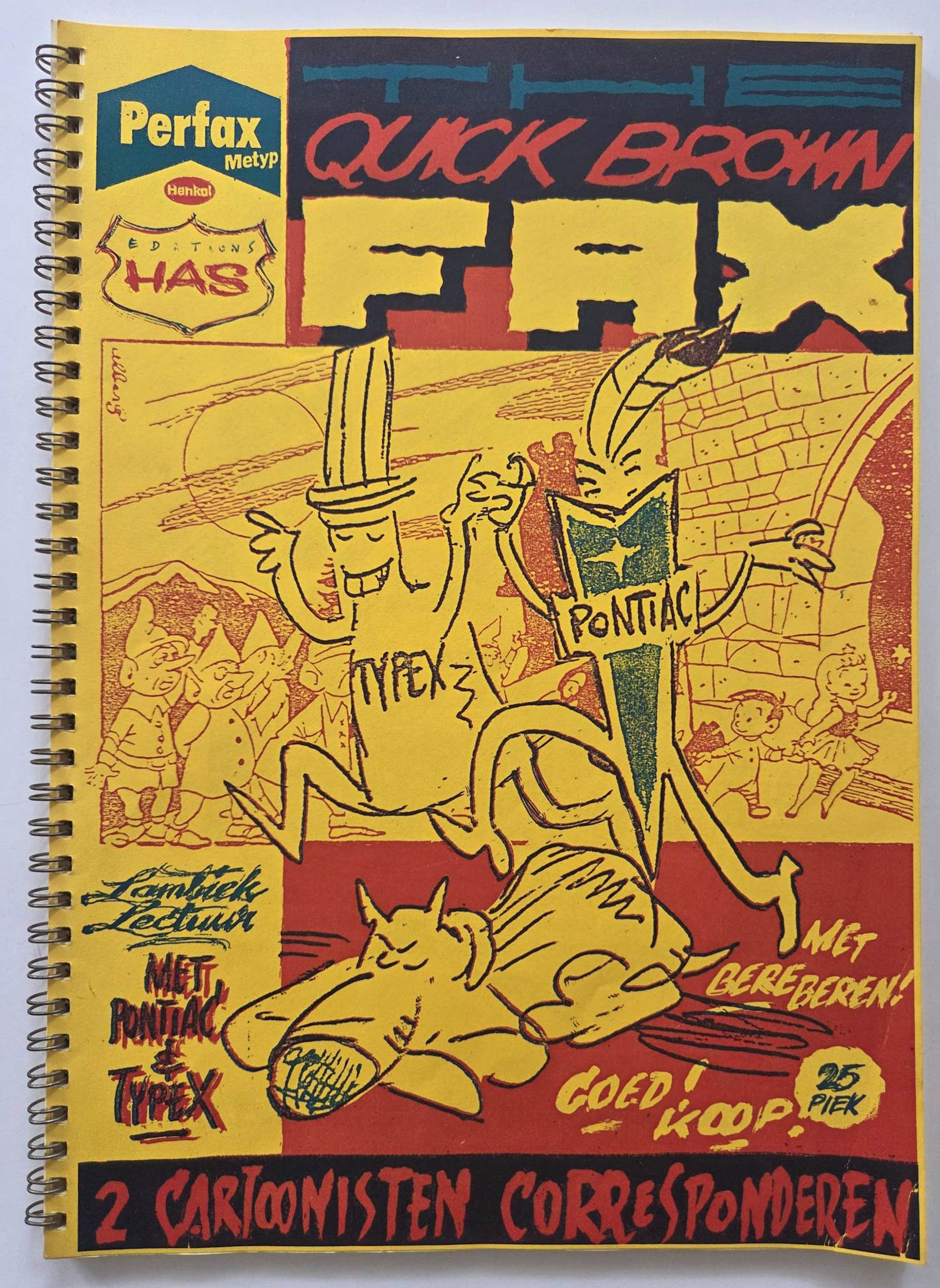 Peter Pontiac - Quick Brown Fax. Pontiac en Typex corresponderen. kopen? Bied vanaf 39!
