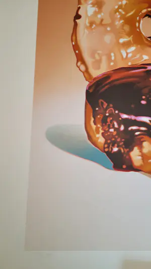 Mel Ramos - Dunkin Donuts (Cindy Crawford) - Zeer groot! kopen? Bied vanaf 2500!