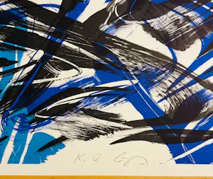 Karl Otto Götz - Lithographie * handsigniert * Abstrakt kopen? Bied vanaf 650!