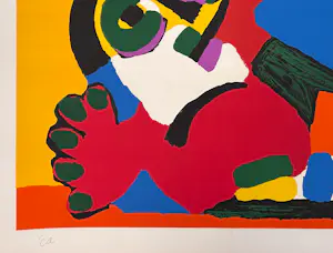 Karel Appel - The Boy with the Blue Hand kopen? Bied vanaf 1199!