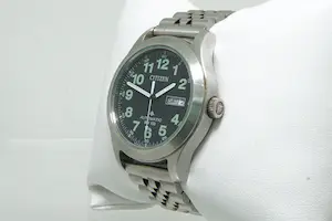 2- ZGAN edelstalen CITIZEN Promaster WR100 "military" automaat kopen? Bied vanaf 25!