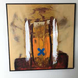 Hans Vanhorck - Orange and Blue verkocht voor € 1!