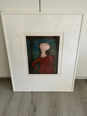 AcheterGerda Smit - Vrouw in rood? Enchérissez de 55!