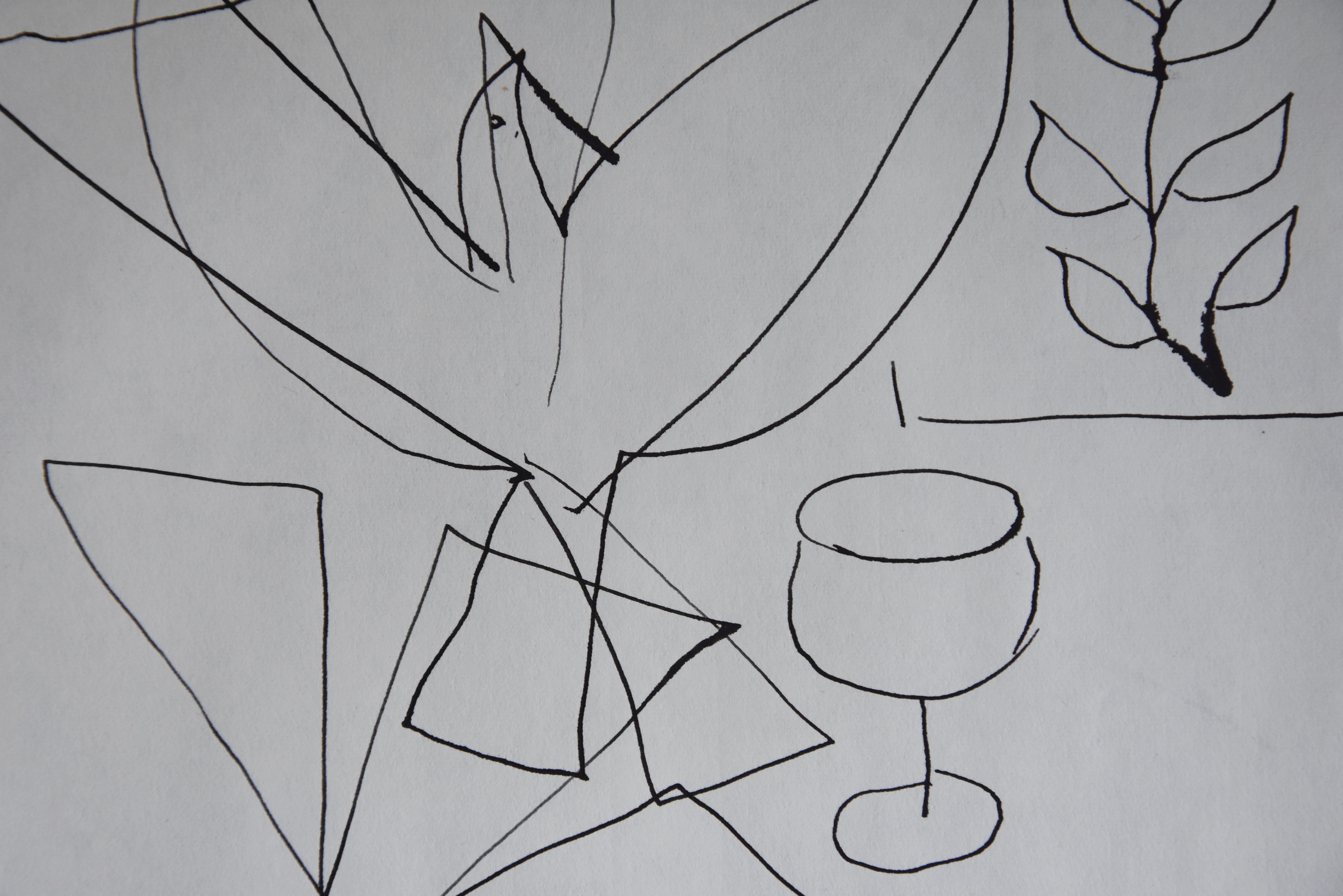 Siep van den Berg - pentekening # VREDESDUIF# 1979, mint kopen? Bied vanaf 40!