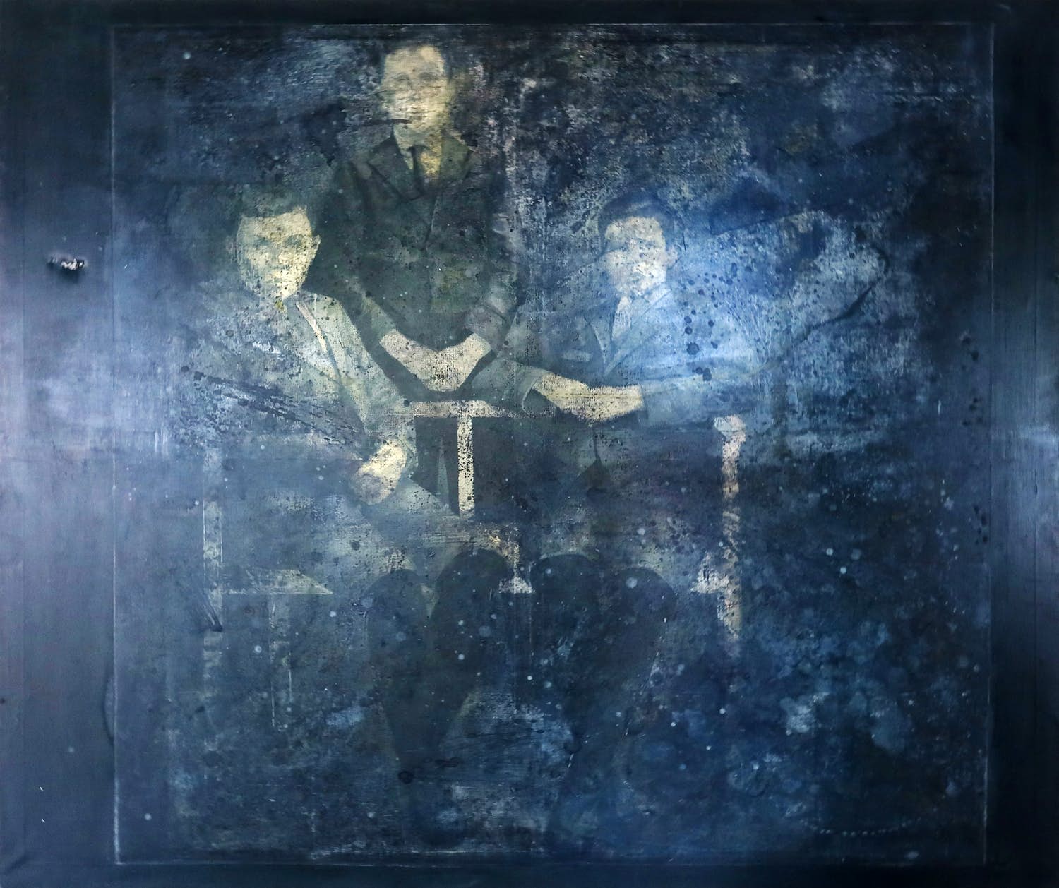 Kees den Boef - Olieverf op doek, Nummer 1 (Zeer groot) kopen? Bied vanaf 1!