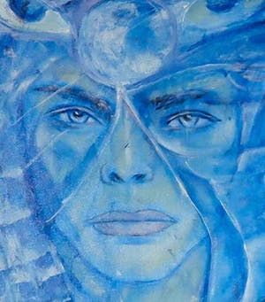 Kiss Riemvis - Olieverf op board, z.t. Fantasy adelaar- Ingelijst (Groot) kopen? Bied vanaf 10!