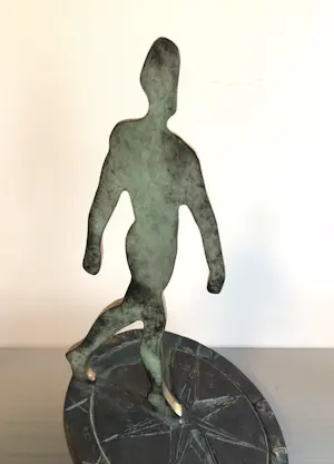 Desiree Tonnaer - “ Mens op de zonnewijzer “ XL versie . kopen? Bied vanaf 95!