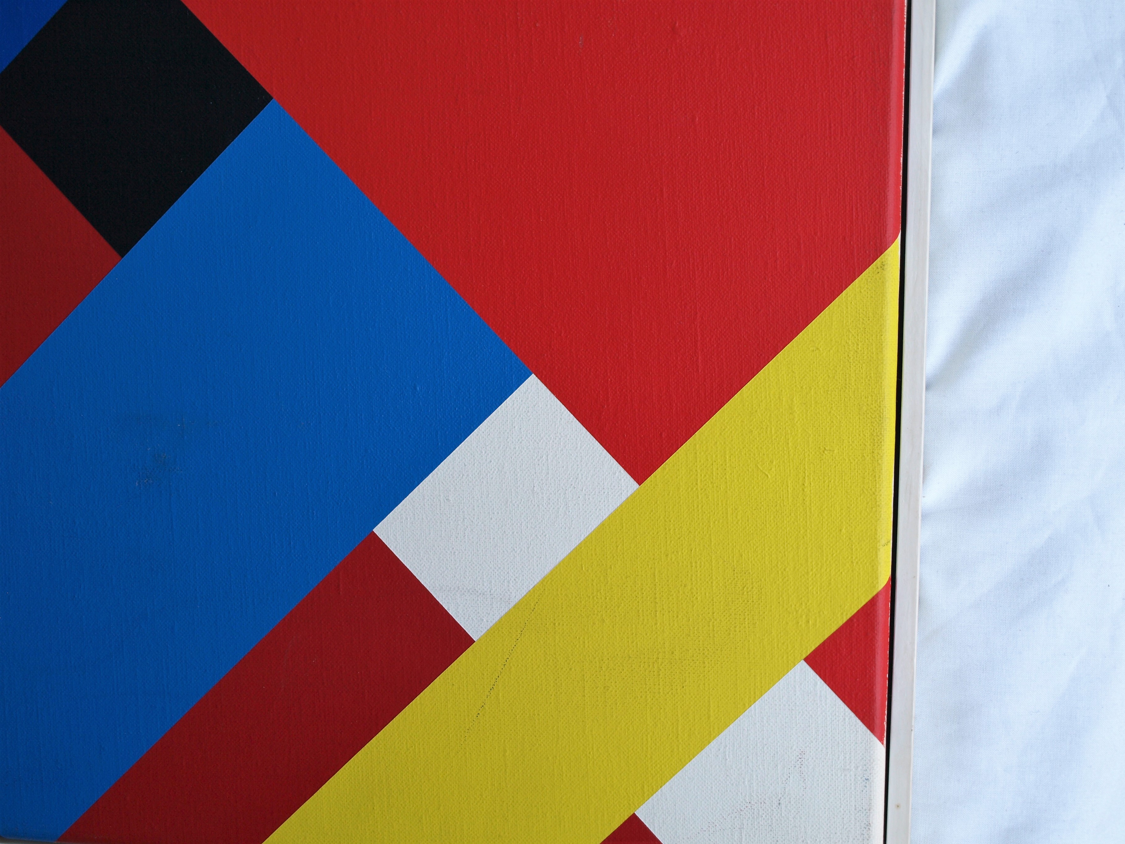 Nigel Kent - Acrylverf op doek – Zonder titel - Ingelijst - ca 1992 kopen? Bied vanaf 1!