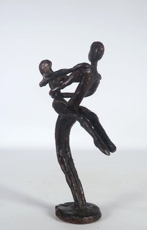 Brons (Onbekend) - Brons, Dansend paar kopen? Bied vanaf 1!