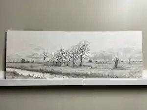 Harmen Kooistra - Landschap verkauft für € 75!