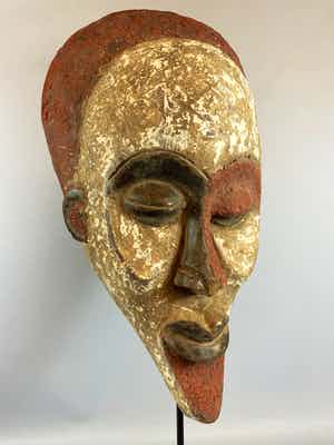 Chokwe - African mask from the Chokwe - Angola. verkocht voor € 45!