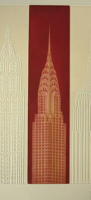 Joseph Robers - New York Chrysler-gebouw. kopen? Bied vanaf 120!