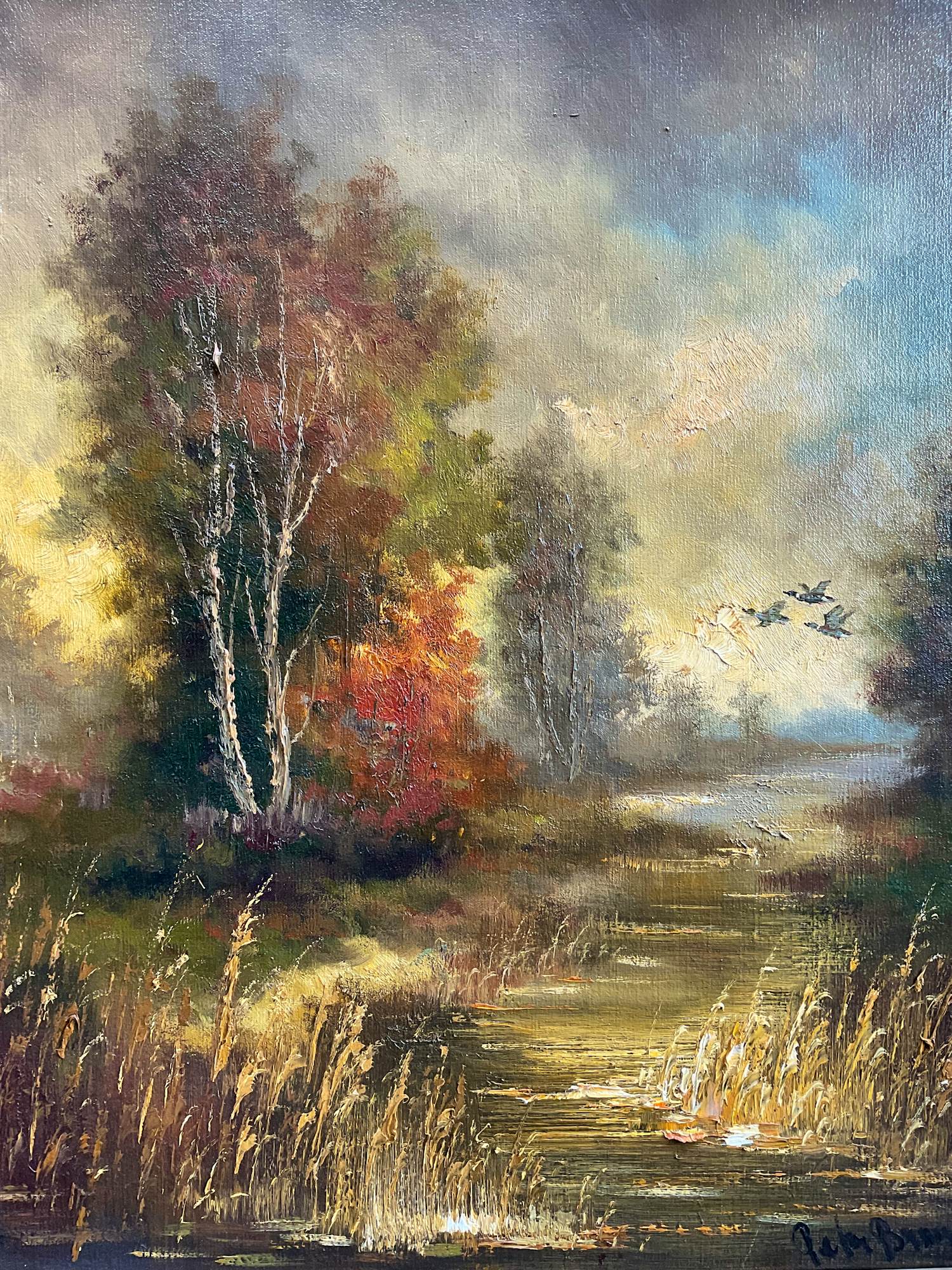 Peter Brouwer - Overvliegende eenden. kopen? Bied vanaf 175!