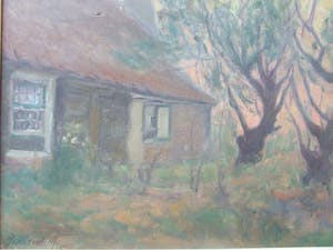 Jan Hendriks - Boerderij met bomen. kopen? Bied vanaf 45!