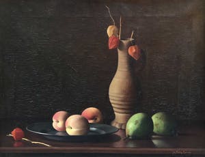 Johannes Fekkes Cremer - A3756-2 - Stilleven met perziken kopen? Bied vanaf 100!