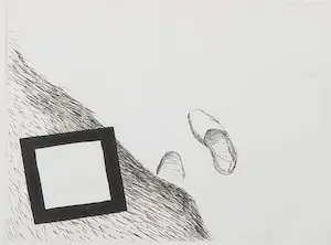 Roger Raveel - Ets uit de map Op bezoek bij Roger Raveel - Ingelijst kopen? Bied vanaf 400!