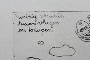 Ans Wortel - Weinig verschil tussen vliegen en kruipen kopen? Bied vanaf 50!