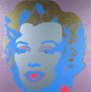 Andy Warhol - Zeefdruk, Marilyn - Ingelijst (Groot) kopen? Bied vanaf 2500!