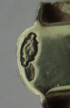 Antieke gouden schakel armband met veiligheids ketting kopen? Bied vanaf 2400!