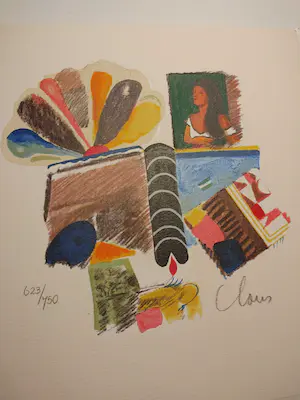 Hugo Claus - Jaski Art Gallery catalogus met gesigneerde en genummerde zeefdruk(623/750) kopen? Bied vanaf 60!